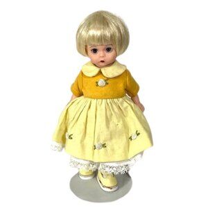 Madame Alexander restrung 8" Day in the Sun doll with stand